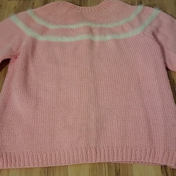 Vintage 50s Handmade Knit Sweater - Picture 7 of 10